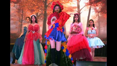 A fashion show in progress as part of Amiphoria 20 1772120588029