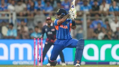 India skipper Suryakumar Yadav plays a shot during 1770648150559 1770648168414