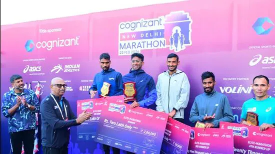 दिल्ली मैराथन: कारकेरा ने पसंदीदा गोपी को रोमांचक मुकाबले में हराया