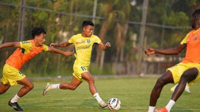 Kerala Blasters FC train ahead of the ISL kick off 1771003758183