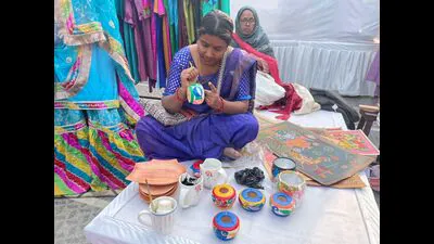 Roopsana at work at Sanatkada 1770147847711