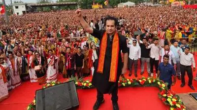 Debbarma whose party is in power in the state in 1774286367149