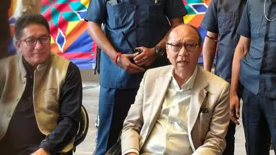 Manipur CM Yumnam Khemchand Singh right briefs t 1774171186035