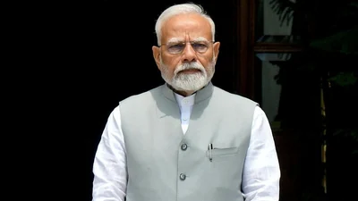 Prime Minister Narendra Modi at Hyderabad House in 1774023029475 1774023044038