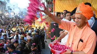 Uttar Pradesh chief minister Yogi Adityanath showe 1772481058687