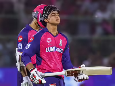 jaipur rajasthan royals39 vaibhav suryavanshi reacts after his dismissal during
