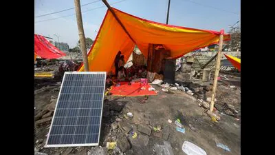 A solar panel donated by a Good Samaritan used f 1776449320706
