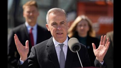 Prime Minister Mark Carney responds to a question 1777356613047