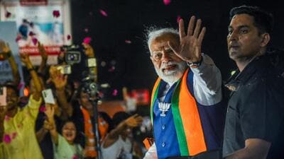 Prime Minister Narendra Modi at an election roadsh 1777220127922