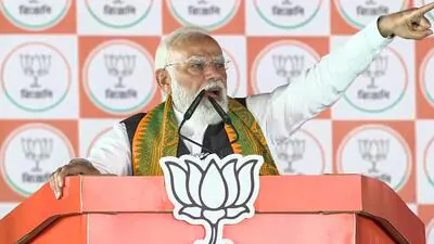 Prime Minister Narendra Modi in Siliguri on Sunday 1776006676240