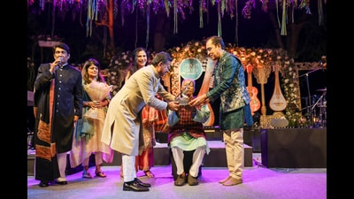 The Ragas by the River Legend Award was presented 1775656521420