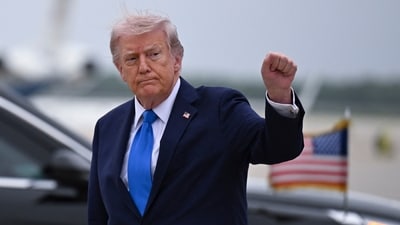 US PRESIDENT TRUMP RETURNS TO WASHINGTON 19 1777158117426 1777158124504