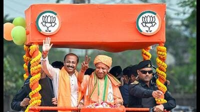 Uttar Pradesh chief minister Yogi Adityanath durin 1777317540238