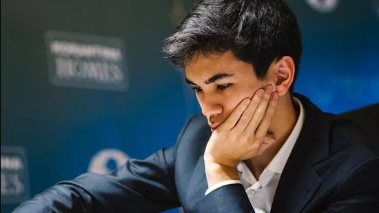 Uzbekistan grandmaster Javokhir Sindarov who is l 1775327903765