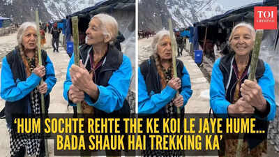 hum sochte rehte the ke koi le jaye hume bada shauk hai trekking ka