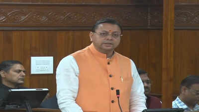 india bloc parties insulted nari shakti in lok sabha uttarakhand cm dhami slams opposition during on