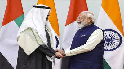 pm modi with uae president