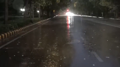 rain lashes parts of delhi ncr imd issues alert for dust storm thunderstorm