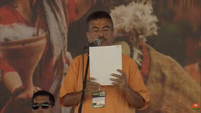 सुवेंदु अधिकारी ने पश्चिम बंगाल के पहले भाजपा मुख्यमंत्री के रूप में शपथ ली | भारत समाचार