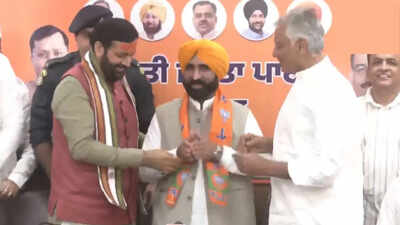 AAP को एक और झटका: पंजाब के सीएम भगवंत मान के चचेरे भाई ज्ञान सिंह मान चुनाव से पहले बीजेपी में शामिल | भारत समाचार