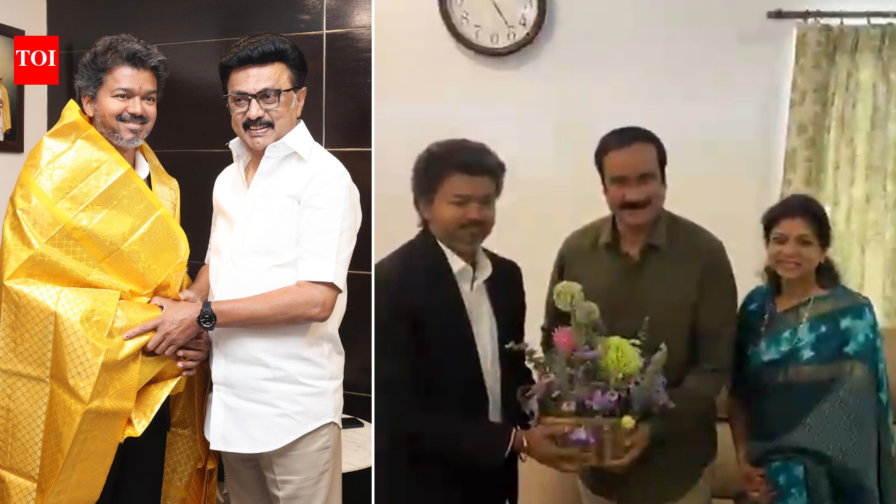 महत्वपूर्ण फ्लोर टेस्ट से पहले तमिलनाडु के सीएम विजय ने पीएमके प्रमुख एमके स्टालिन से मुलाकात की | भारत समाचार