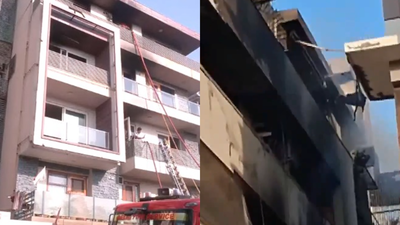 4 dead as fire breaks out in four storey building in delhis shahdara