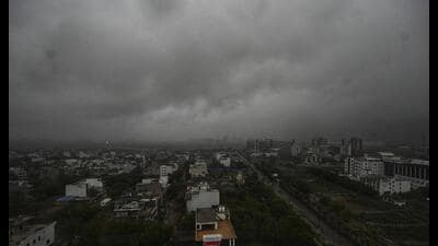 A dense layer of dark monsoon clouds engulfs the s 1777914735246