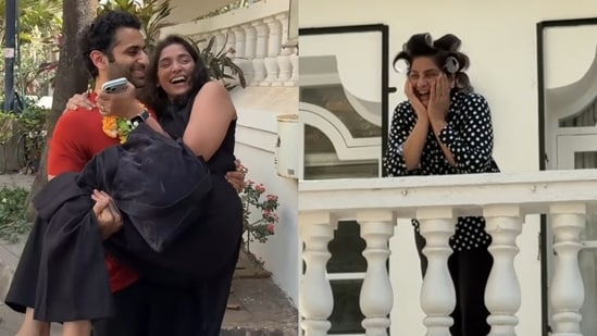 बेटे आयुष्मान की गर्लफ्रेंड समीक्षा के साथ आने पर अर्चना पूरन सिंह खुशी से झूम उठीं, ‘दहेज’ के रूप में कॉफी मशीन लेकर आईं