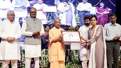 CM Yogi Adityanath distributed appointment letters 1777819048457