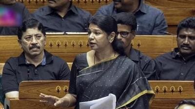DMK lawmaker Kanimozhi Karunanidhi on Saturday req 1778244639419