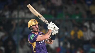 Finn Allen of Kolkata Knight Riders Sanchit Khan 1778261324904