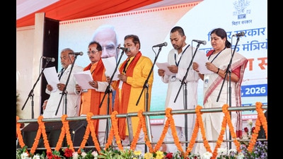 JD U leaders Shravan Kumar Nishant Kumar and Les 1778159232259