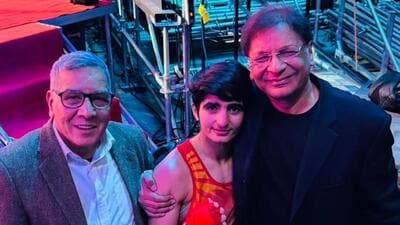 Meenakshi C with BFI president Ajay Singh R an 1777916115766