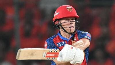 Punjab Kings player Cooper Connolly His century w 1778090202573