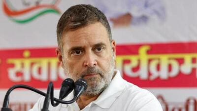 Rahul Gandhi during a programme in Rae Bareli So 1779197331312