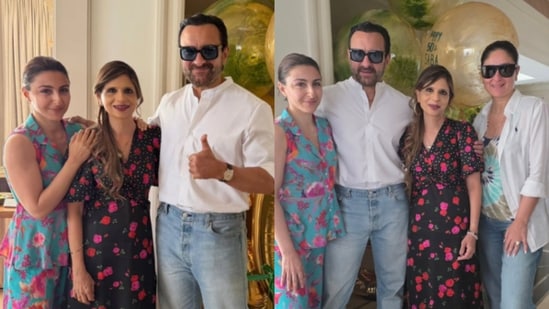 सबा पटौदी के 50वें जन्मदिन के जश्न के अंदर: सोहा ने दोपहर के भोजन की मेजबानी की, सैफ अली खान और करीना कपूर ने उन्हें उपहारों से नहलाया