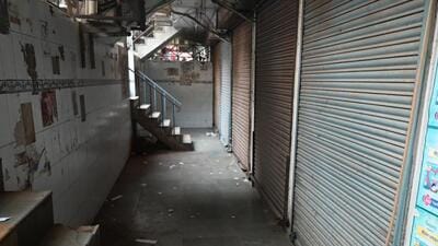Shops in Aminabad closed as part of the 24 hour na 1779286642017