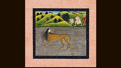 The 19th century Mughal watercolour that inspired 1778315164007