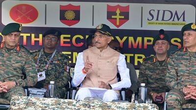 Union minister of state for defence Sanjay Seth at 1777991739975
