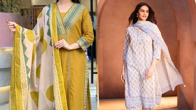 ₹1000 से कम और फिर भी पूरा लुक? ये 3-पीस कुर्ता सेट इसे साबित करते हैं; महिलाओं के लिए 8 पसंद