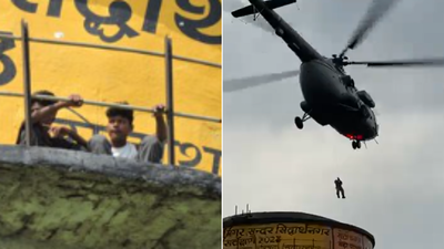 यूपी जल टंकी हादसा: रील फिल्माते समय एक की मौत, दो घायल; भारतीय वायुसेना के हेलिकॉप्टर ने फंसे हुए बच्चों को बचाया | भारत समाचार
