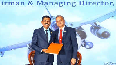 ravi k takes charge as cmd of hal