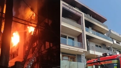 पूर्वी दिल्ली के विवेक विहार में भीषण आग लगने से 9 लोगों की मौत हो गई