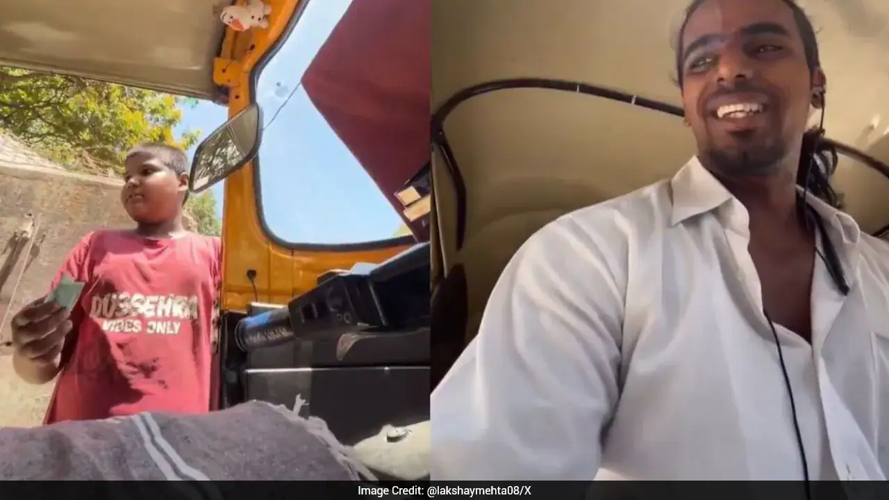 लड़के द्वारा स्कूली छात्रा की मदद करने के बाद ऑटो चालक ने किराया माफ कर दिया, दिल छू लेने वाली क्लिप वायरल हो गई