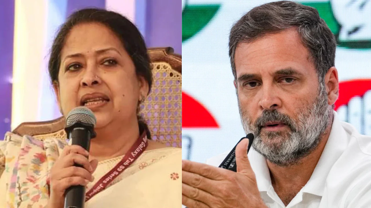 "राजनीति 24 घंटे का काम है": राहुल गांधी के "गायब होने वाले कृत्य" पर प्रणब मुखर्जी की बेटी शर्मिष्ठा मुखर्जी 1 "राजनीति 24 घंटे का काम है": राहुल गांधी के "गायब होने वाले कृत्य" पर प्रणब मुखर्जी की बेटी शर्मिष्ठा मुखर्जी