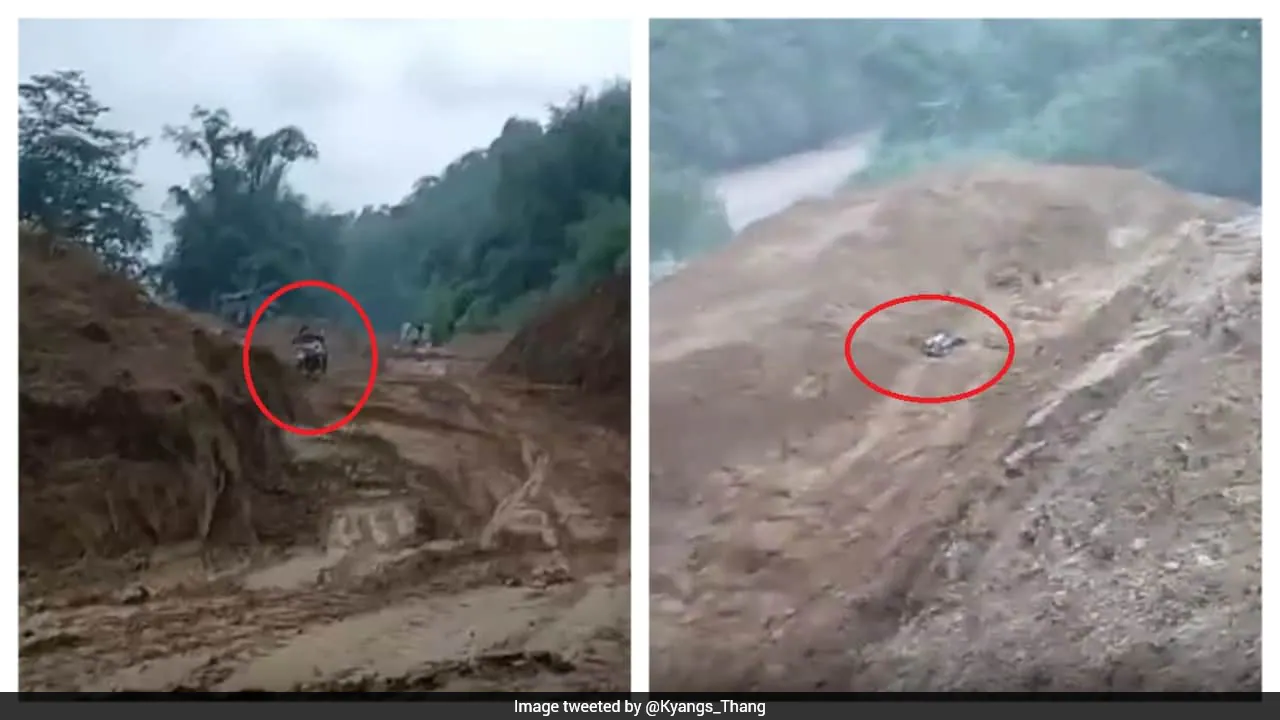 देखें: अरुणाचल प्रदेश में पहाड़ ढहने से बाइकर बह गया, चमत्कारिक ढंग से बच गया
