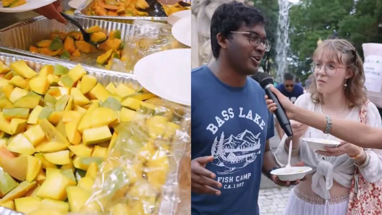 वाशिंगटन में भारतीय दूतावास के मैंगो फेस्टिवल में भारी भीड़ उमड़ी