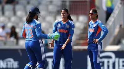 Raddha Yadav was the standout bowler for India wit 1782496772860