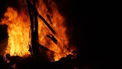 The fire erupted after a storage tank reportedly e 1782197245196