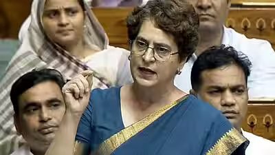 प्रियंका की ‘गौमूत्र विशेषज्ञ’ टिप्पणी से विवाद, 200 से अधिक शिक्षाविदों ने एलएस एमपी की आलोचना की | भारत समाचार